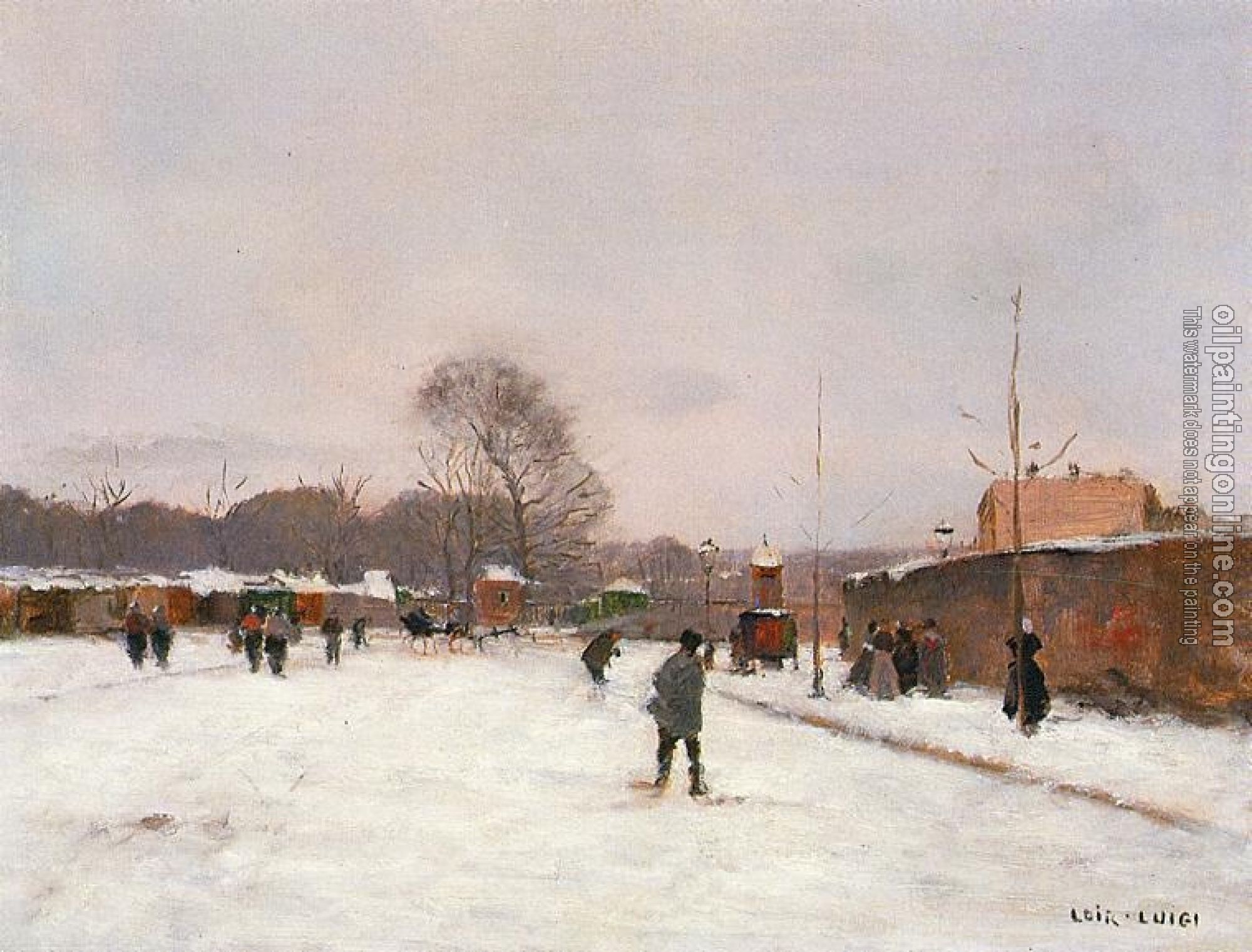 Loir, Luigi - Paris in Winter